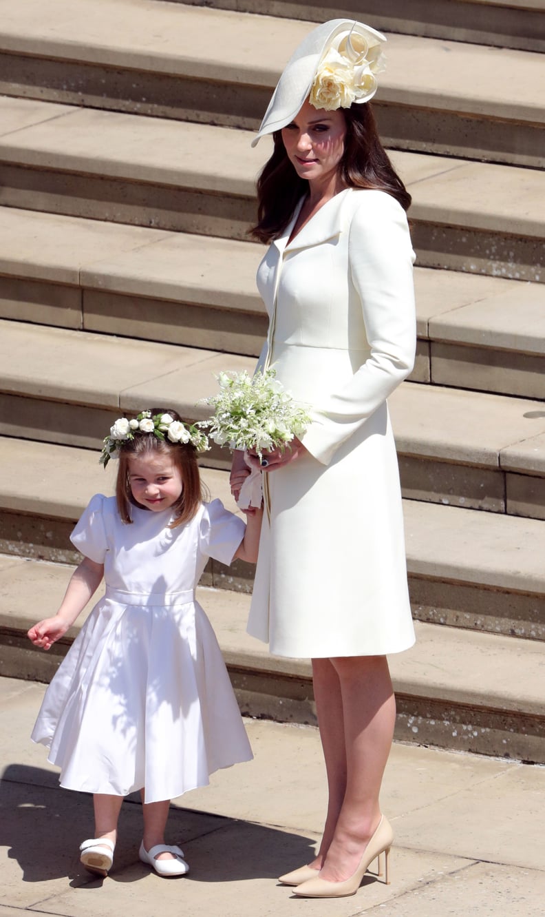 Kate Wearing Her Yellow Alexander McQueen Coat Dress at the Royal Wedding