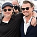 Brad Pitt and Leonardo DiCaprio Friendship Pictures