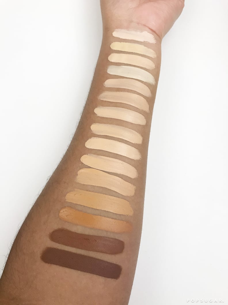 Tarte Cosmetics Shape Tape Matte Foundation Swatches