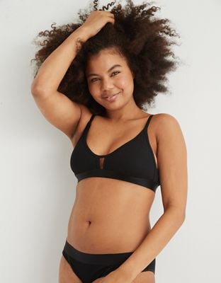Aerie Ribbed Keyhole Bralette, 13 Aerie Bras So Comfortable and  Inexpensive, You'll Wish You'd Bought Them Sooner