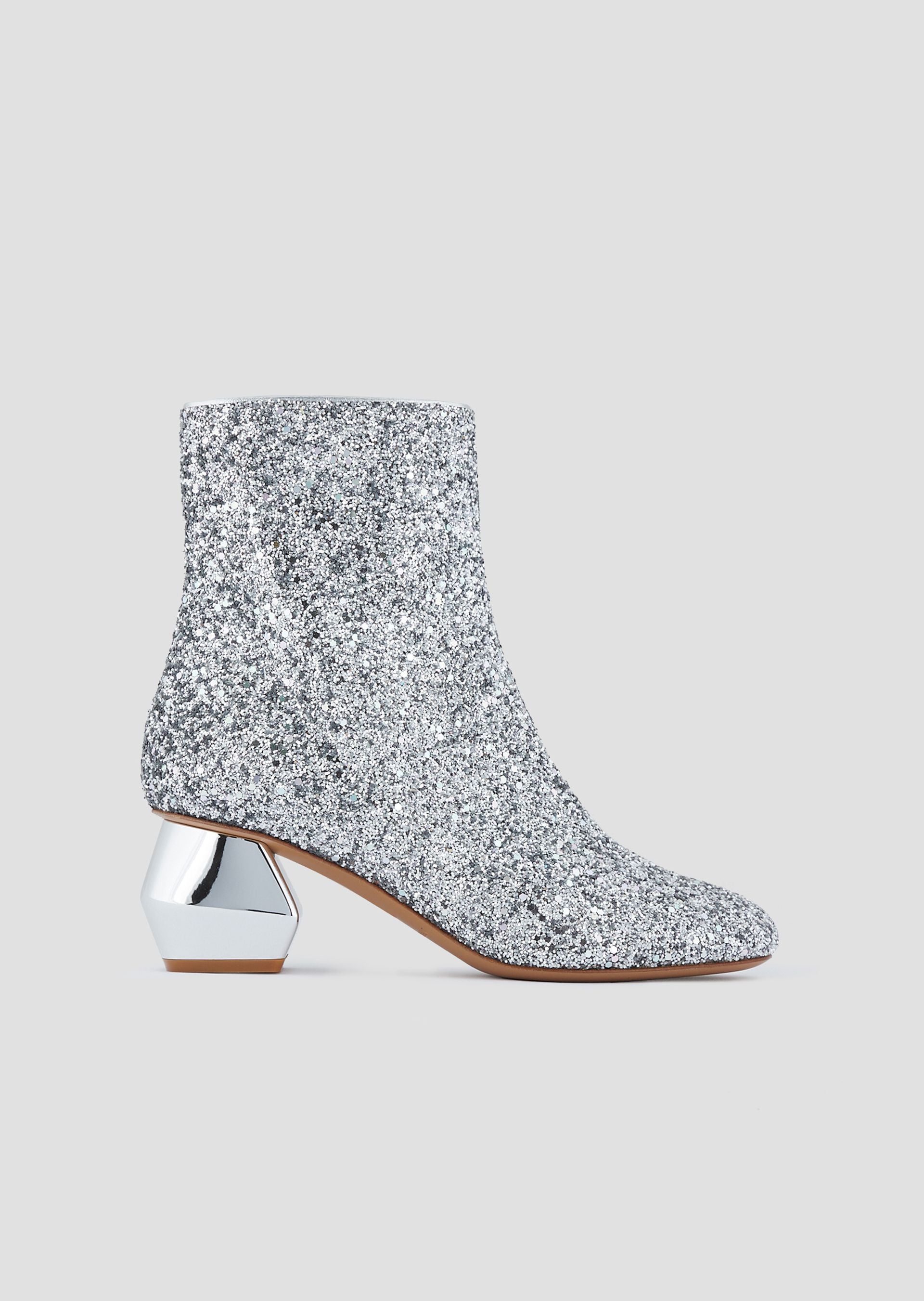 Emporio Armani Glitter Ankle Boots | 9 Chic Boot Trends to Kick-Start the  New Season in Style | POPSUGAR Fashion Photo 53