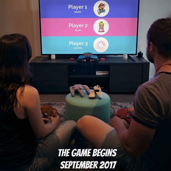 Couple Announces Pregnancy With Super Mario