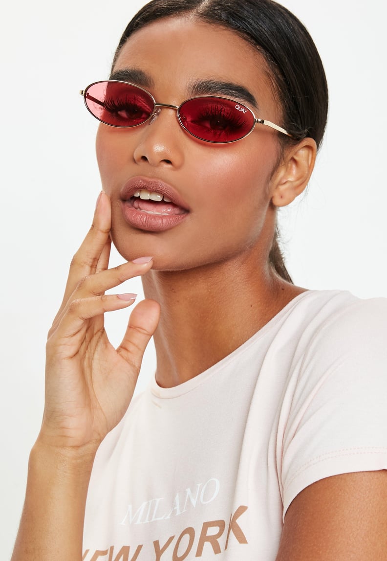 Quay Australia X Alissa Violet Clout Red Sunglasses