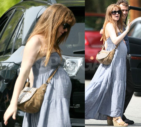 Pictures Of Isla Fisher Pregnant Popsugar Celebrity