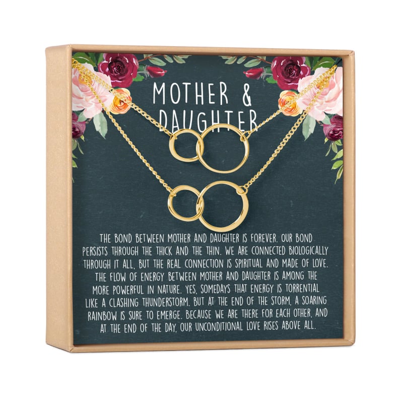Mother and Daughter Gift Necklace