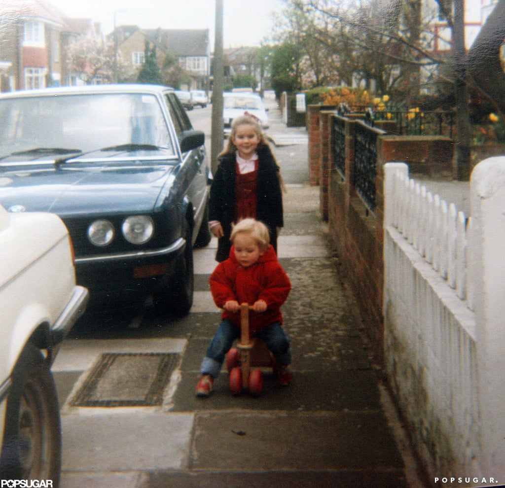 He took to the streets of London on a scooter as a child.