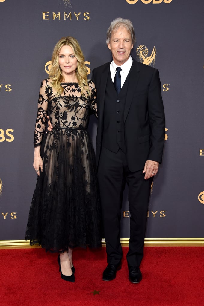 Michelle Pfeiffer and David E. Kelly at 2017 Emmys
