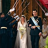 Who Designed Queen Letizia of Spain's Wedding Dress ...