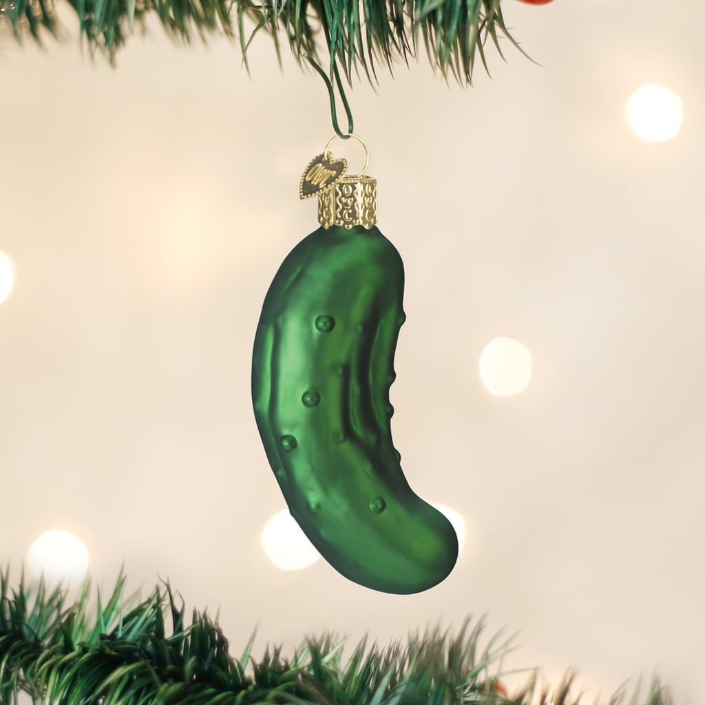 Pickle Ornament POPSUGAR Food pickle-ornament-popsugar-food