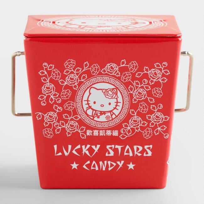 Hello Kitty Lucky Stars Candy Tin Hello Kitty World Market Collection