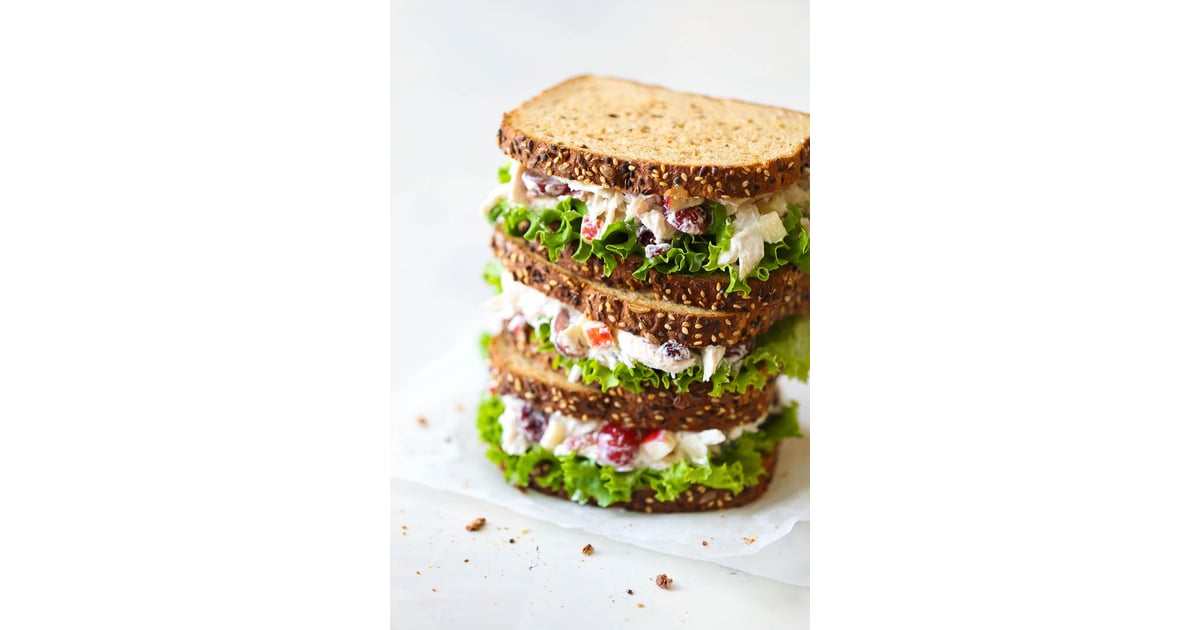 Lightened Up Greek Yogurt Chicken Salad Sandwich Healthy