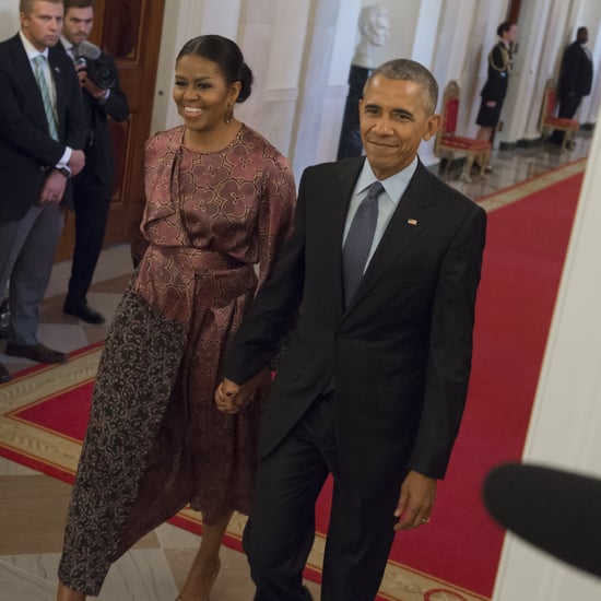 Barack and Michelle Obama at Medal of Freedom Ceremony 2016