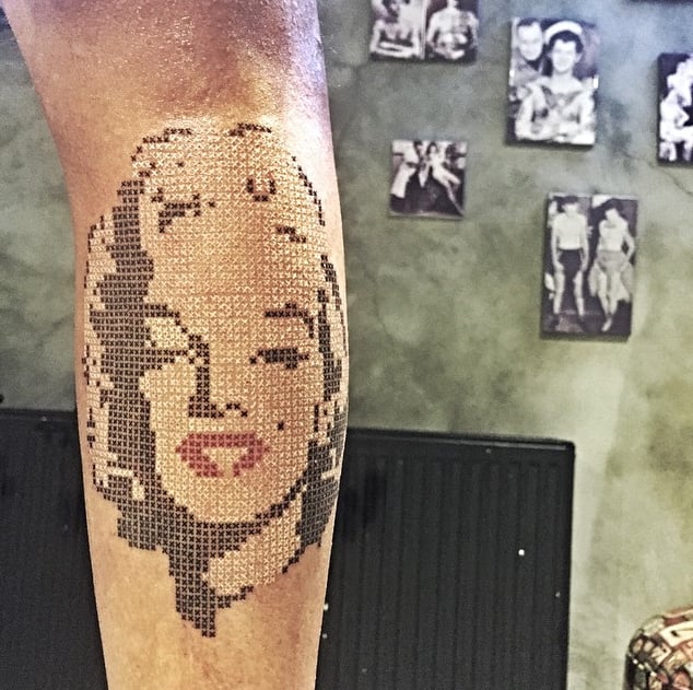 Seeing Marilyn immortalized like this is awesome.