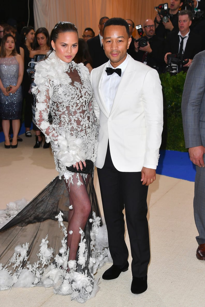 Chrissy teigen marchesa dress discount