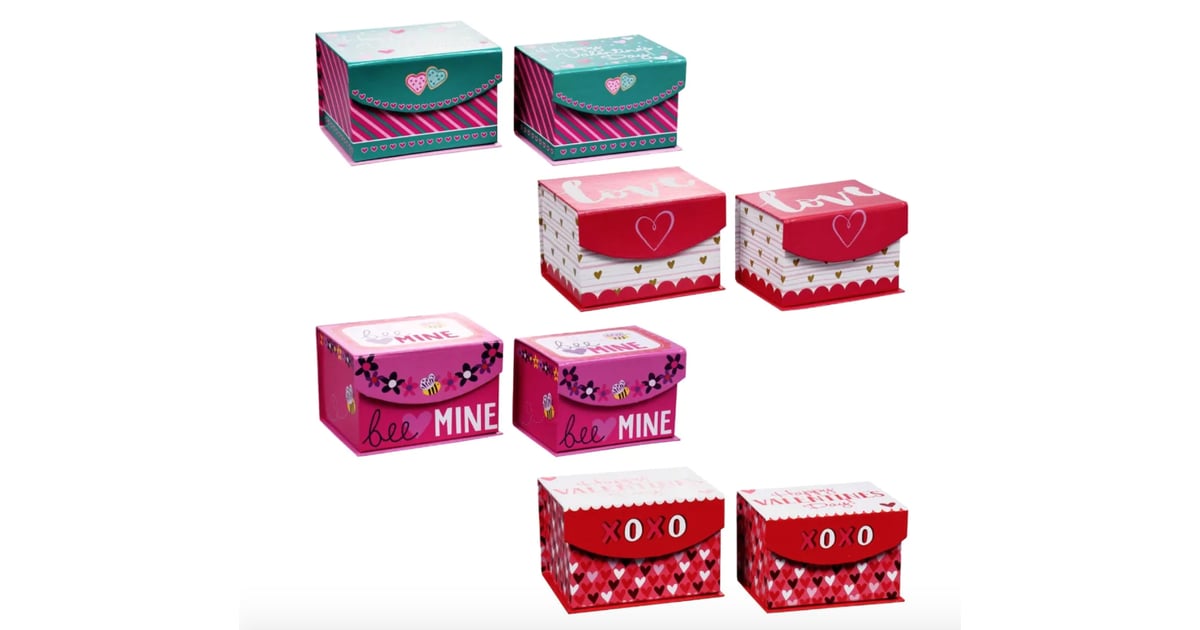 Nesting Valentine’s Day Gift Boxes With FlipTop Lids Valentine's Day