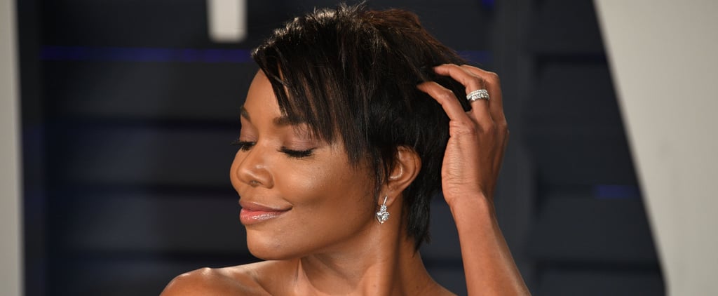Gabrielle Union Was Visibly Digging Her Sexy Short Haircut at the Oscars Afterparty