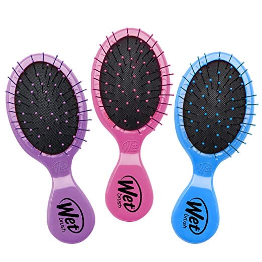 Wet Brush Multi-Pack Squirt Detangler Hair Brush