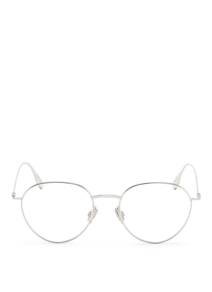 Christian Dior Metal Round Optical Glasses