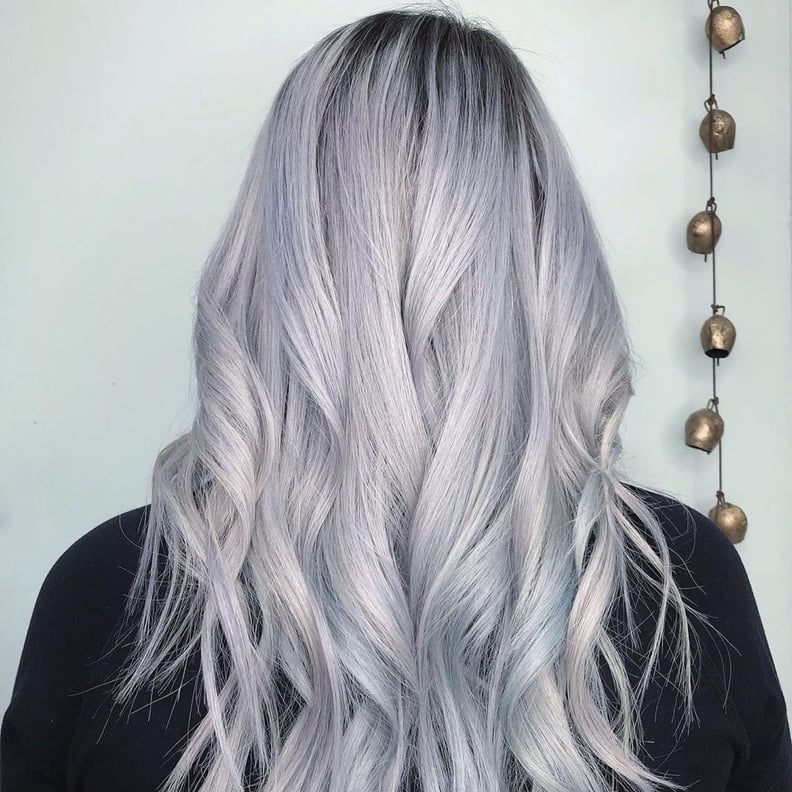 Oyster Gray Hair Color Trend Photos and Inspiration