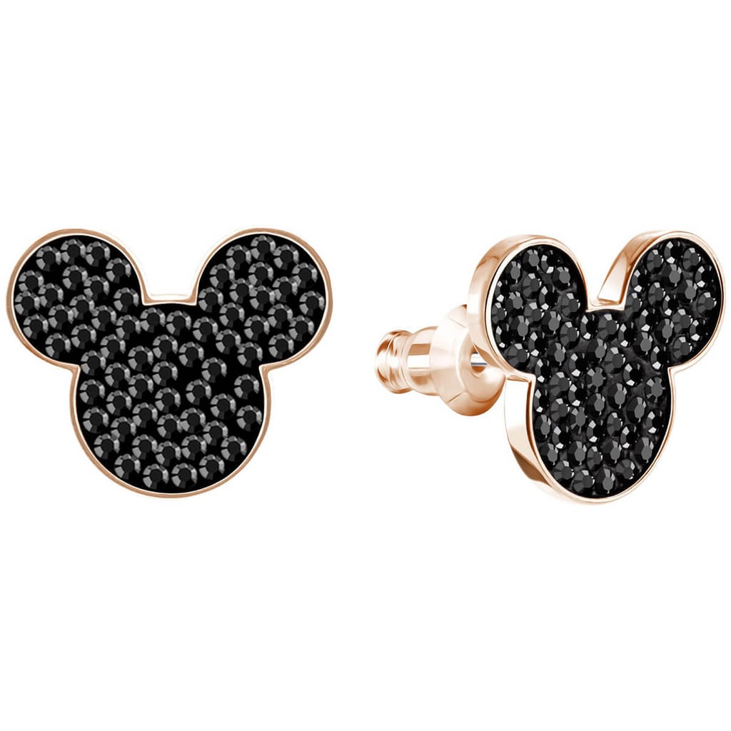 Mickey and Minnie Black Studs
