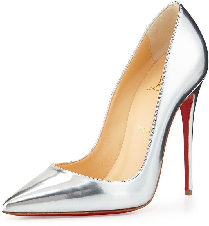 Kylie's Splurge: Christian Louboutin So Kate Metallic Red Sole Pump ($695)