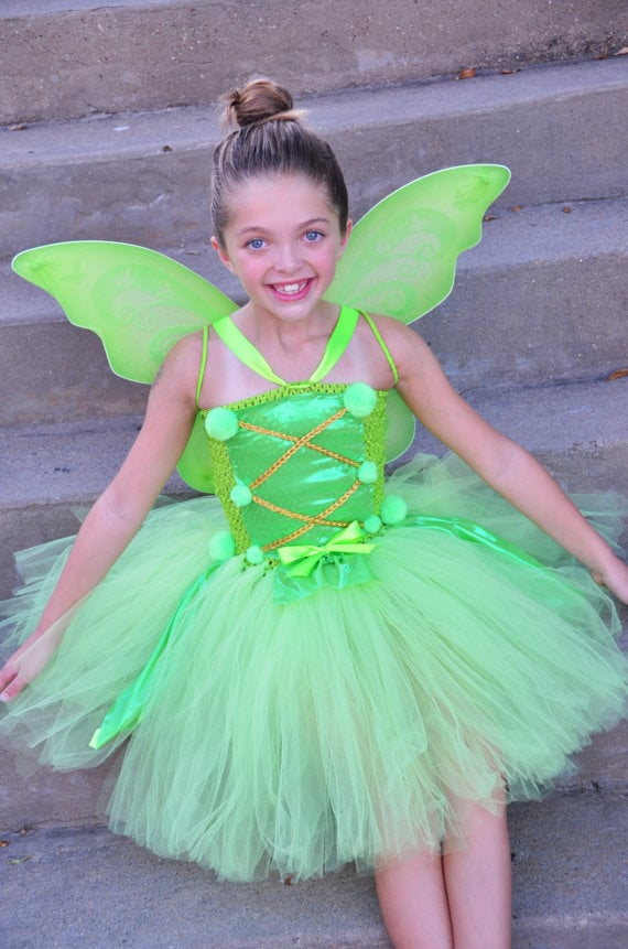 Disney Tinkerbell Princess-Inspired Tutu Dress