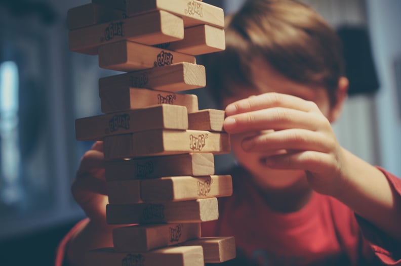 Have an outdoor family game night.