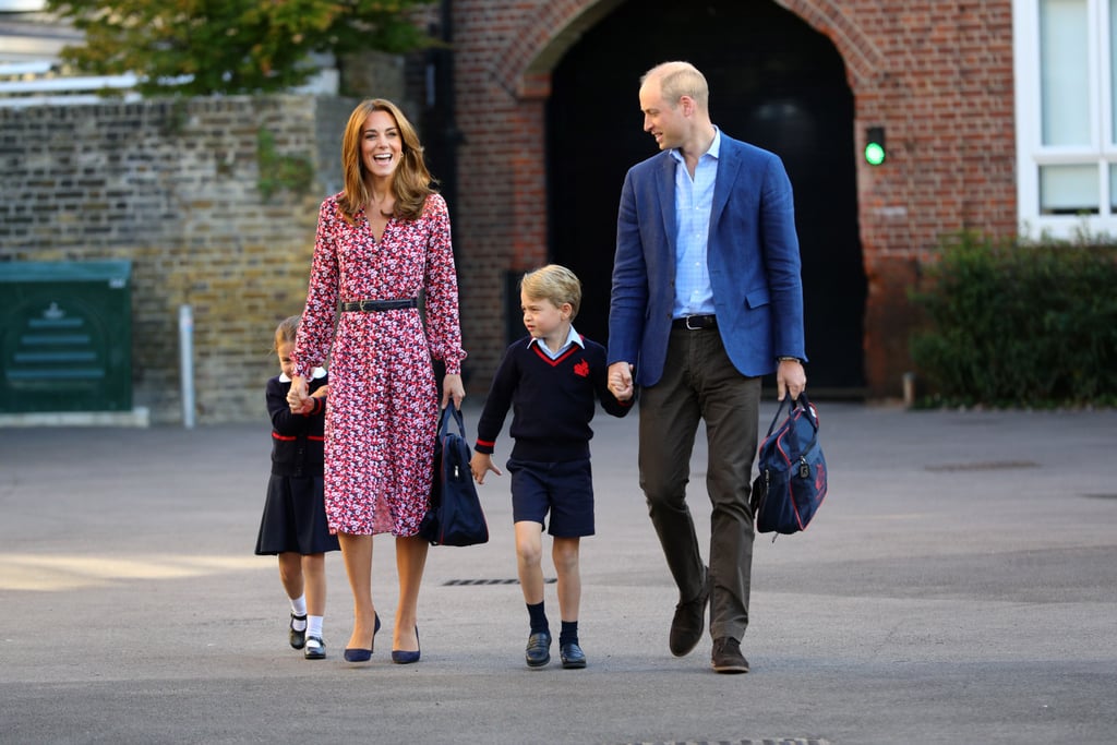 Princess Charlotte's First Day of School Pictures