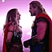 Chris Hemsworth, Natalie Portman Thor: Love and Thunder Kiss