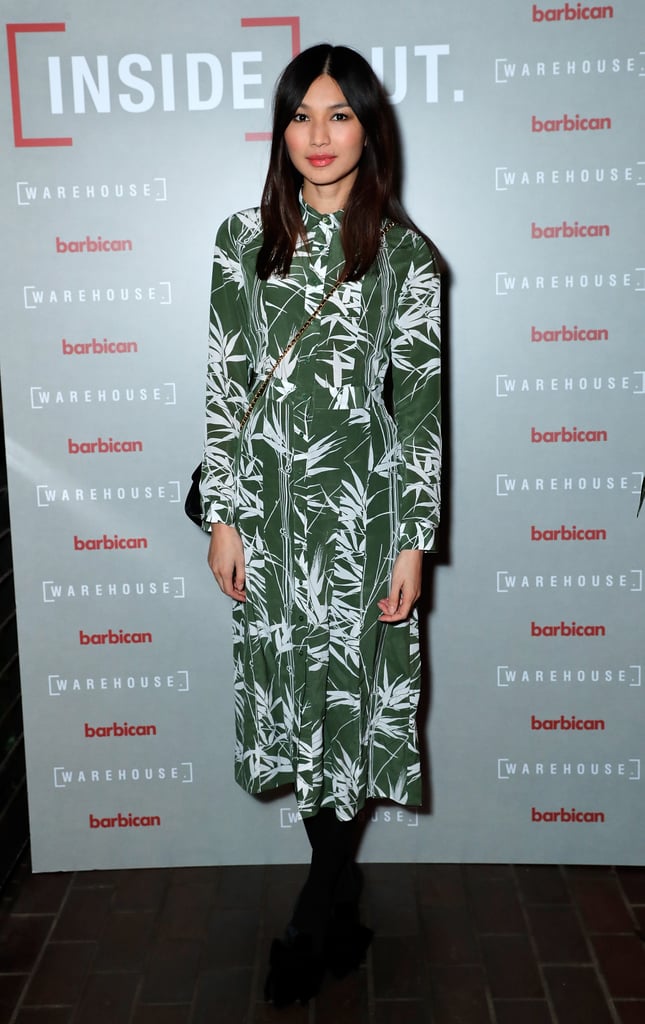 Gemma Chan at the Warehouse Barbican Inside-Out Launch in Jan. 2018.