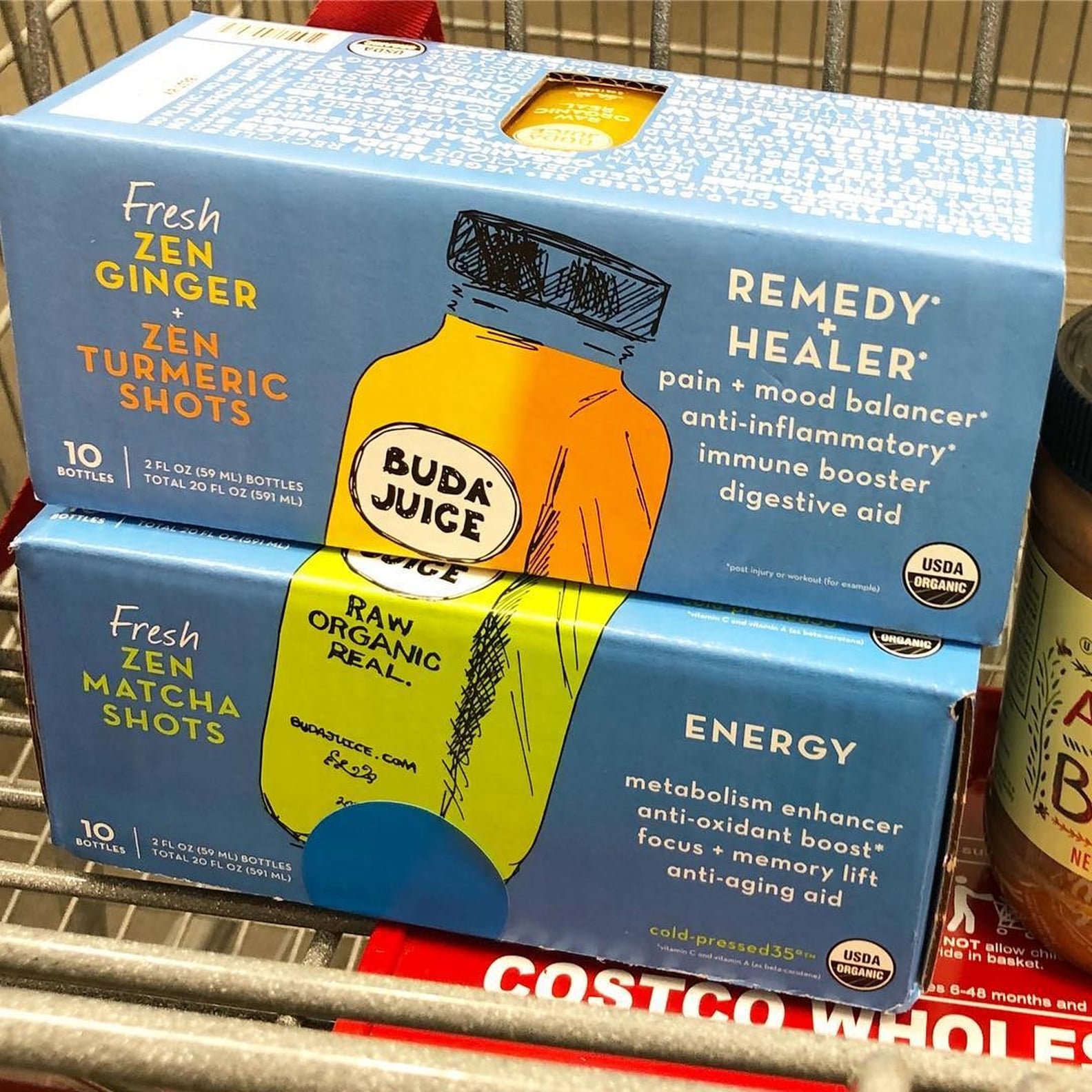 Buda Juice Ginger and Turmeric Shots POPSUGAR Fitness