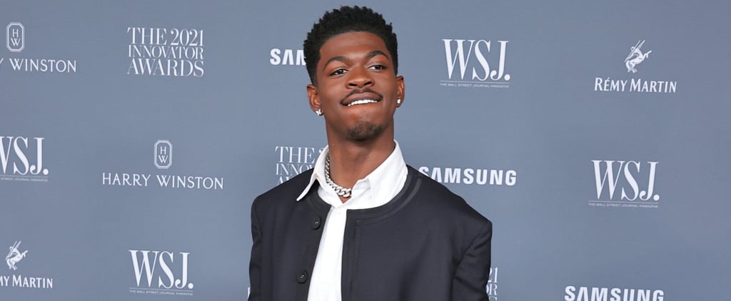 Lil Nas X Hits the Red Carpet With a Puppy Purse and Platforms — So, Yes, Accessories Do Make the Look
