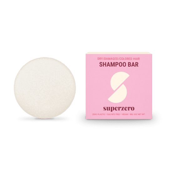 SuperZero Shampoo Bar for Dry, Colored, Frizzy Hair