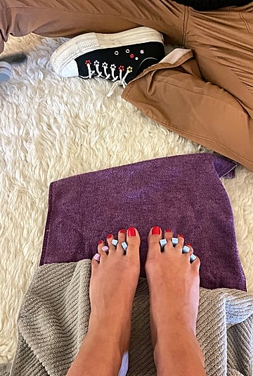 I Tried a Waterless Pedicure: See Photos