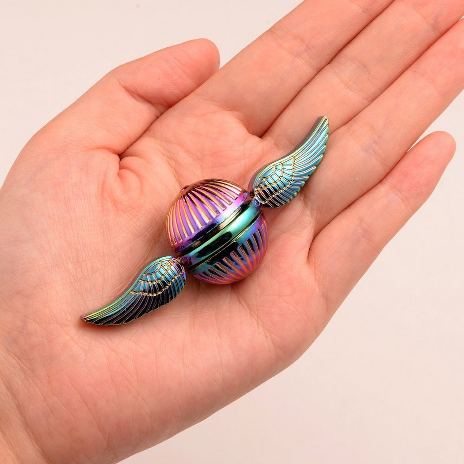 golden snitch fidget spinner