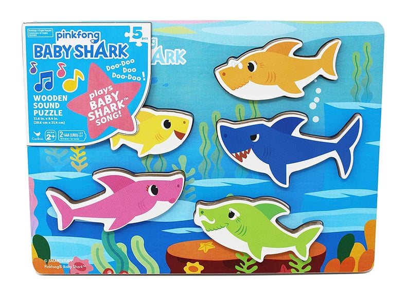 Pinkfong Baby Shark Chunky Wooden Sound Puzzle