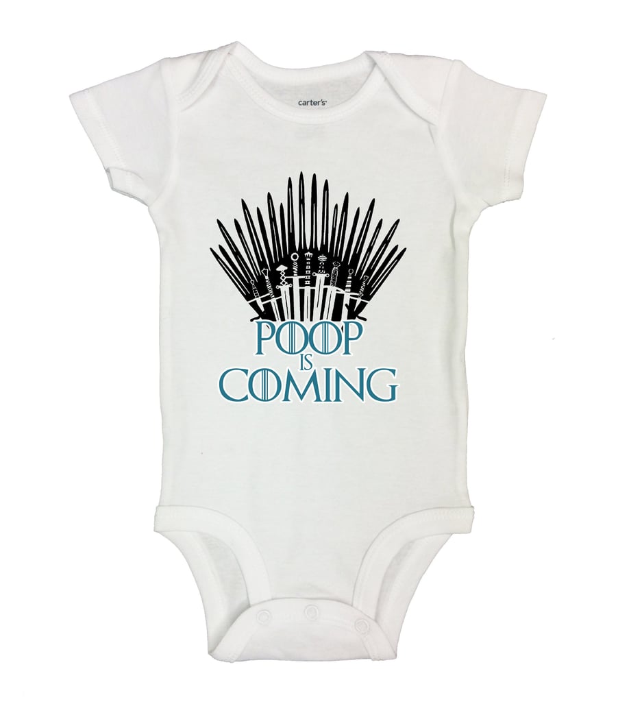 Poop Is Coming Onesie