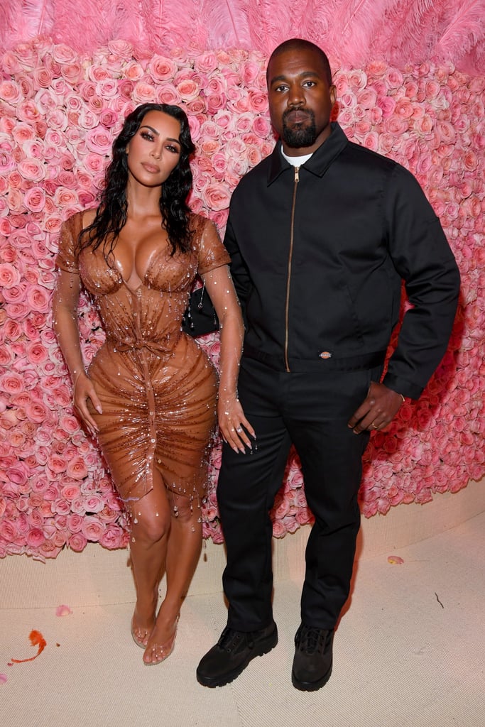 Kim Kardashian and Kanye West at the 2019 Met Gala