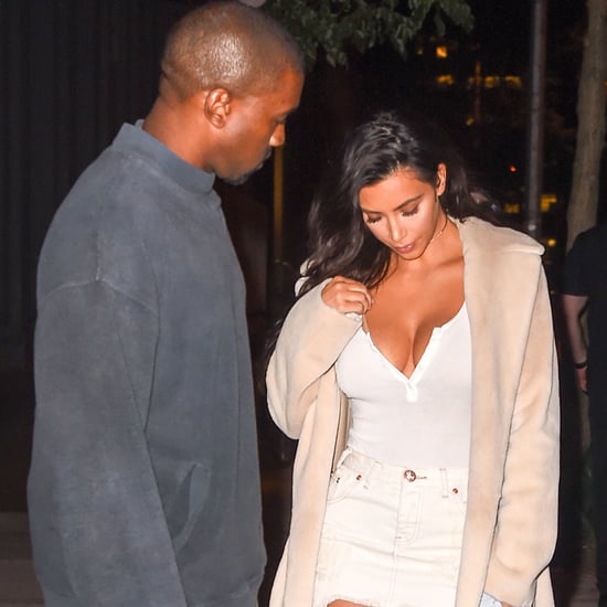 Kim Kardashian and Kanye West Out in NYC August 2016