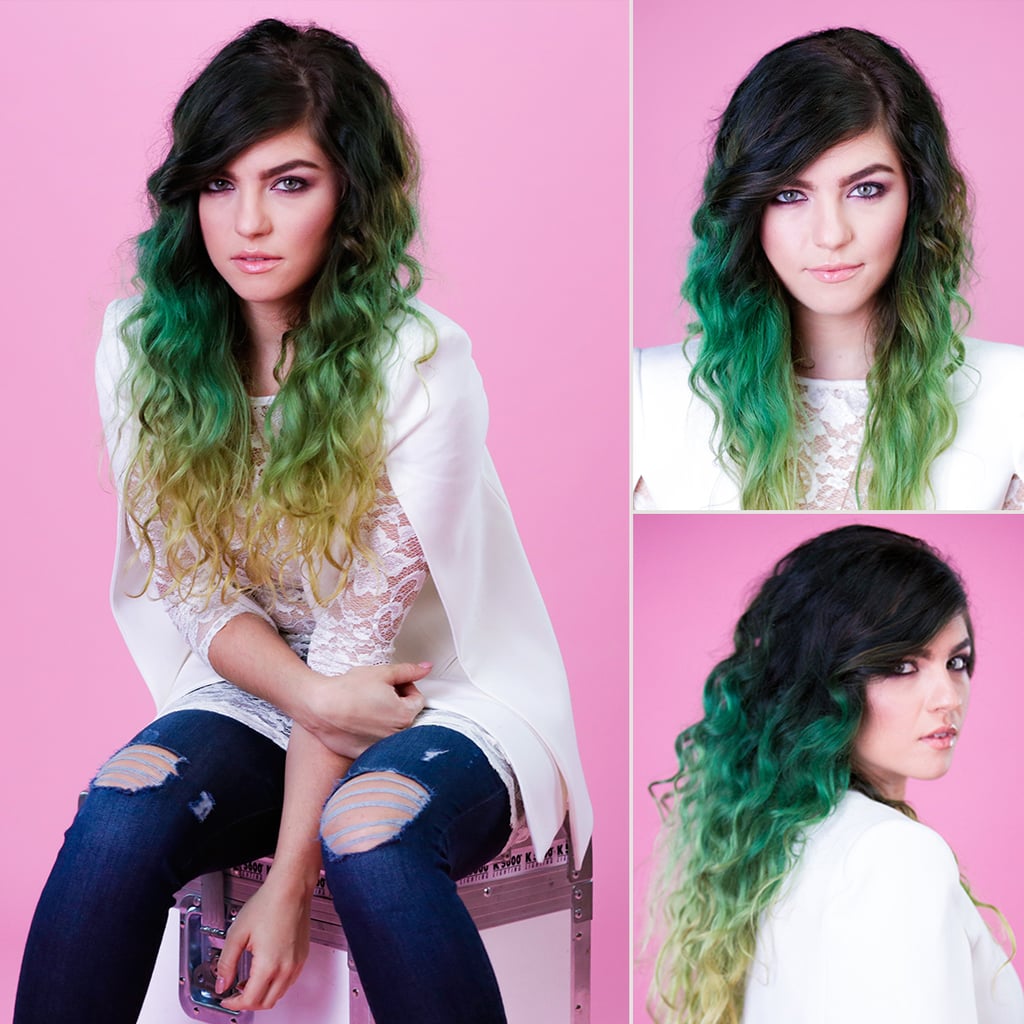 Phoebe Ryan Green Hair Interview