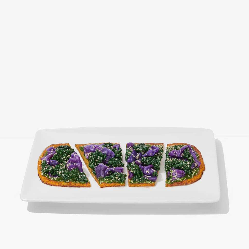 Kale + Coriander Flatbread With Sweet Potato Crust