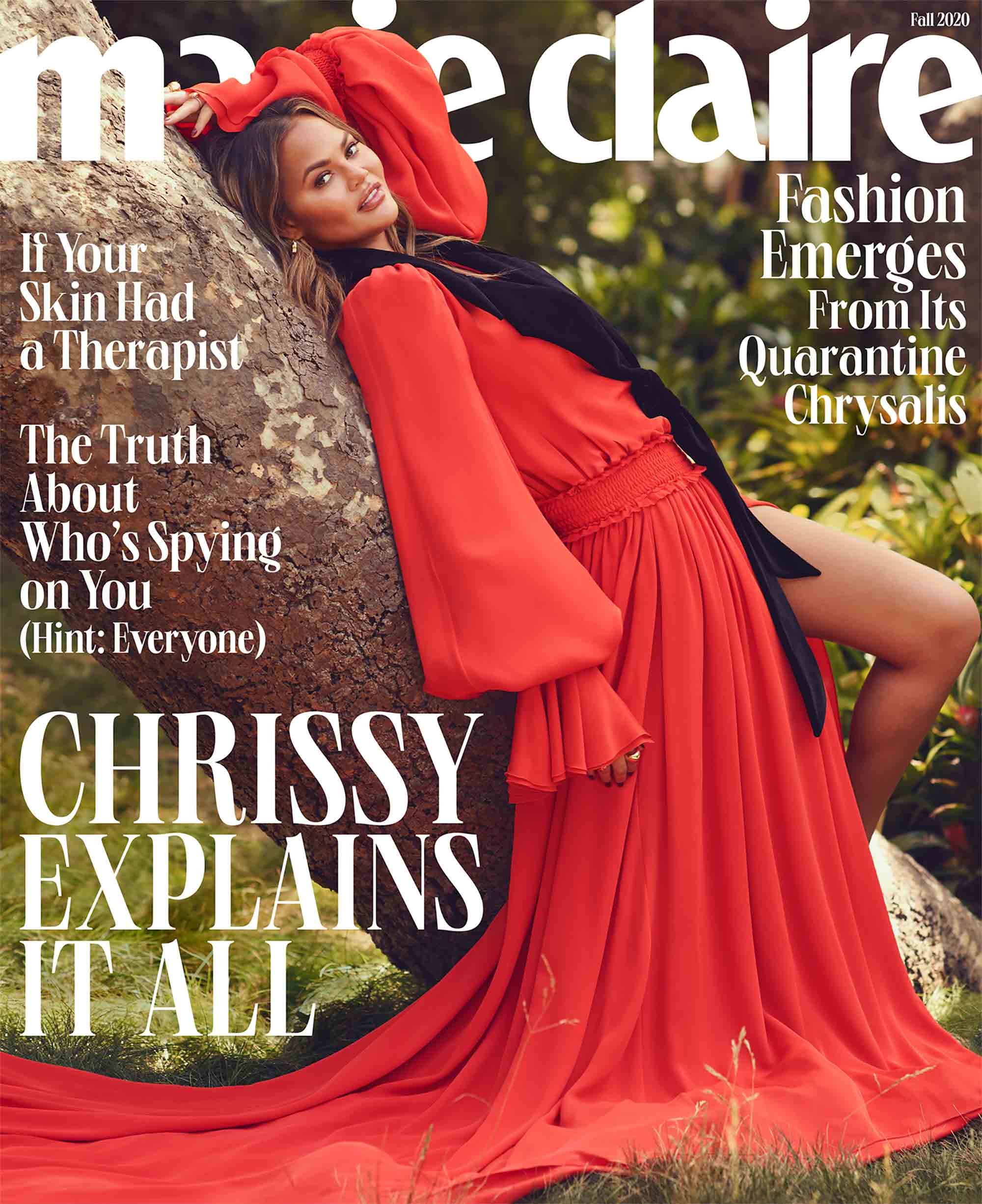 Chrissy Teigen Quotes In Marie Claire Fall 2020 Popsugar Celebrity