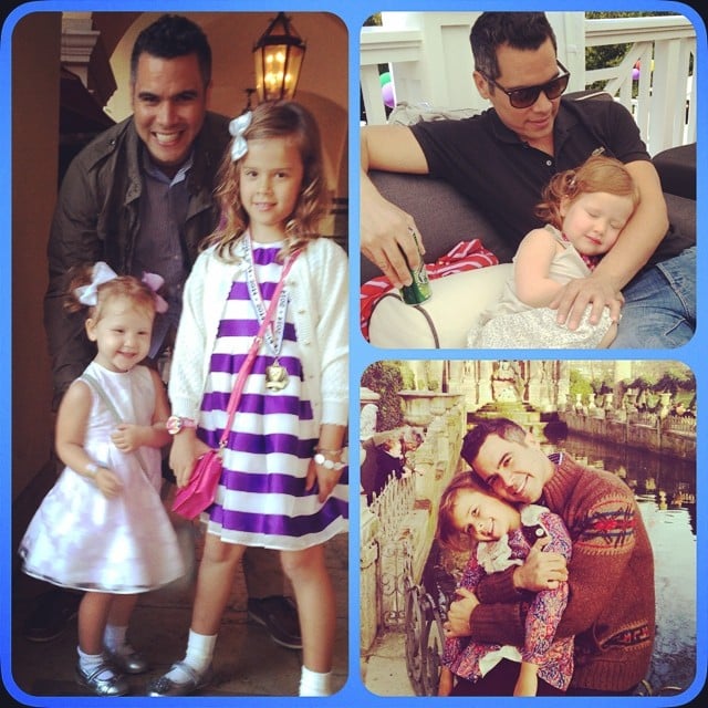 Jessica Alba put together a photo collage of some daddy-daughter moments with Cash, Honor, and Haven Warren from the past year, saying, "#HappyFathersDay @cash_warren! Our girls r so lucky ur their daddy! Xo"
Source: Instagram user jessicaalba