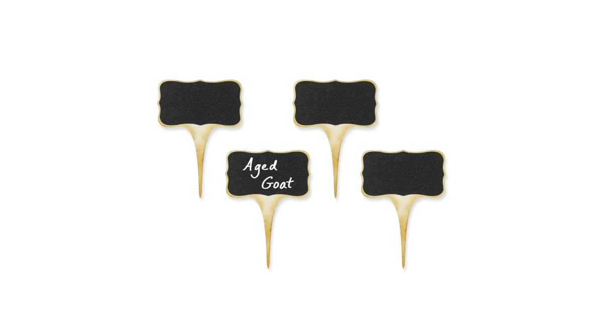 WilliamsSonoma Chalkboard Cheese Markers, Set of 4 (20) Summertime