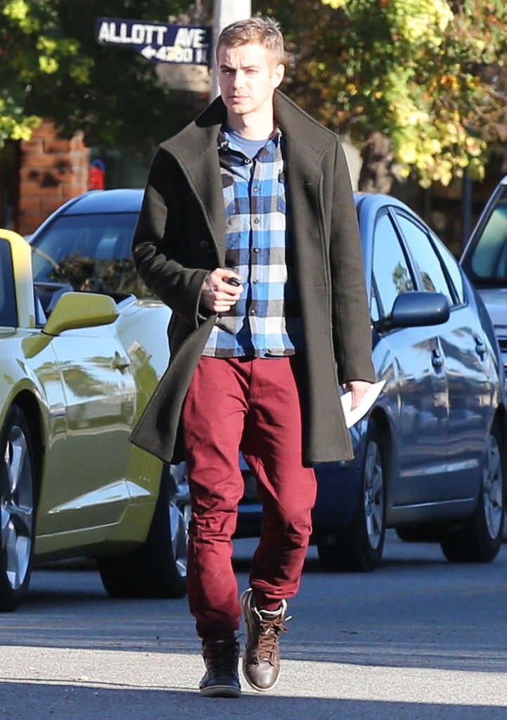 Hayden Christensen stepped out in Sherman Oaks in LA on Saturday.