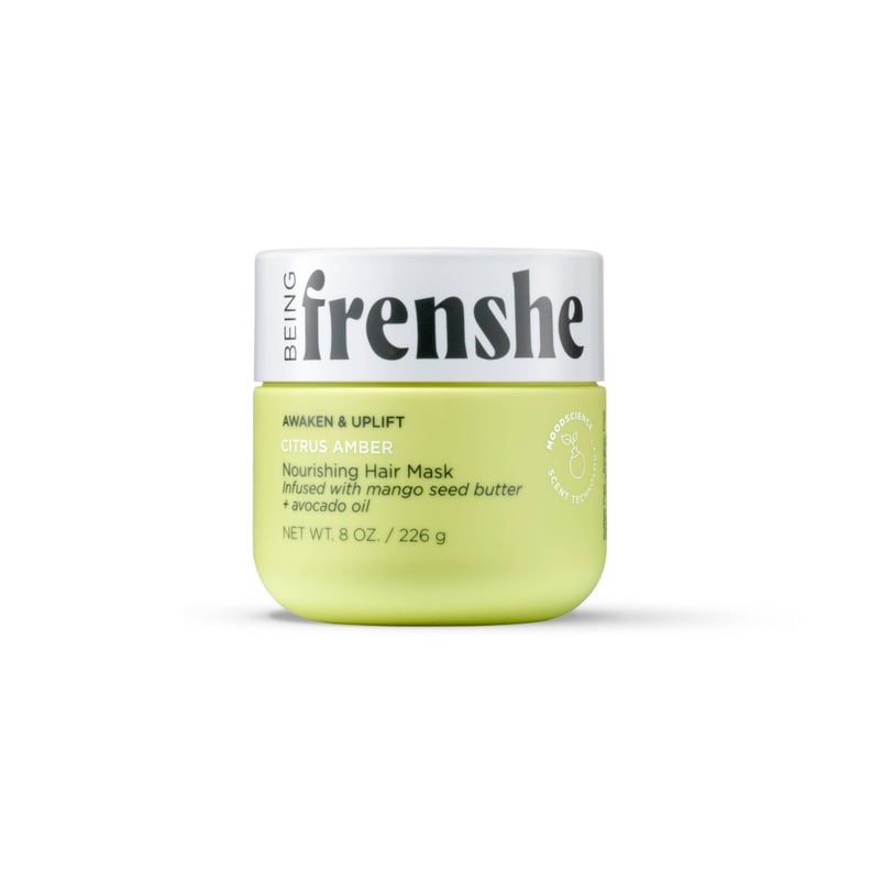 A Moisturizing Hair Mask: Being Frenshe Nourishing Hair Mask in Citrus Amber