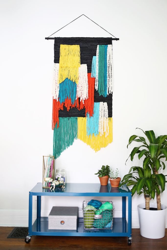 The fiery princess learned to appreciate tapestry-making in Brave, and she'd definitely hang one of her own in an apartment.
Source: A Beautiful Mess