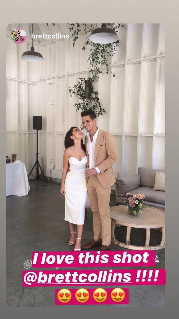 Sarah Hyland and Wells Adams at Their Engagement Party