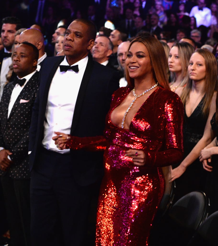 Beyonce Knowles at the 2017 Grammys