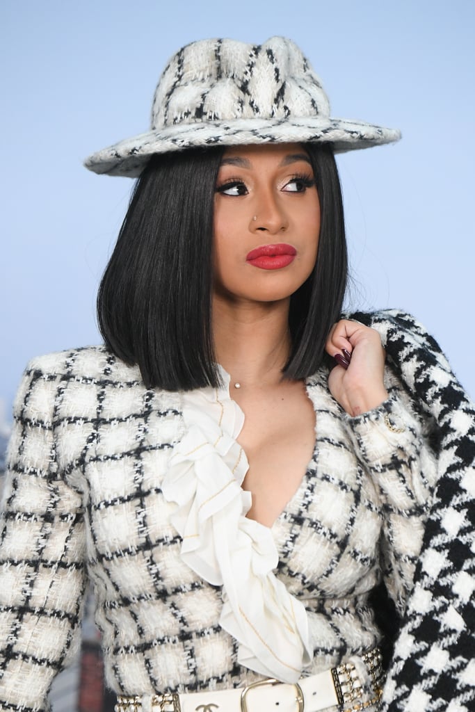 Cardi B at Chanel Spring/Summer 2020 Show